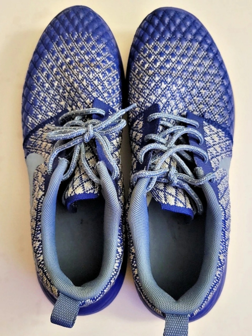Nike Roshe Two Flyknit 365 Deep Royal Blue Sneakers Women’s Size 11